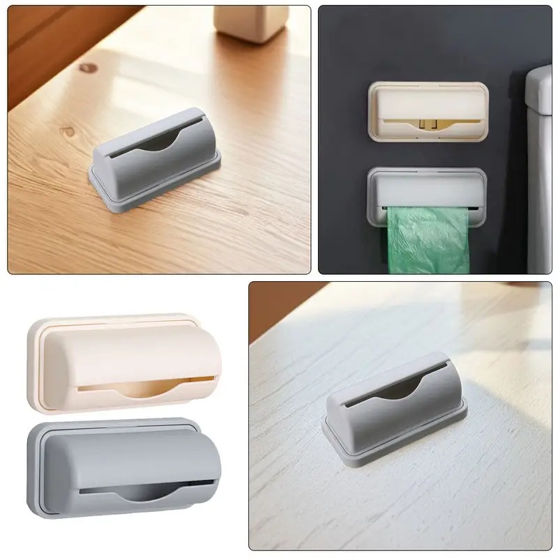 1/2/3/4Pcs Wall-Mounted Trash  - đánh giá và giá Home Bathroom Organizer