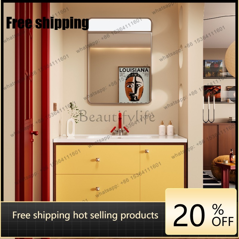 LJY Sink Wall Bathroom Cabinet - đánh giá và giá Home Bathroom Vanity Combo