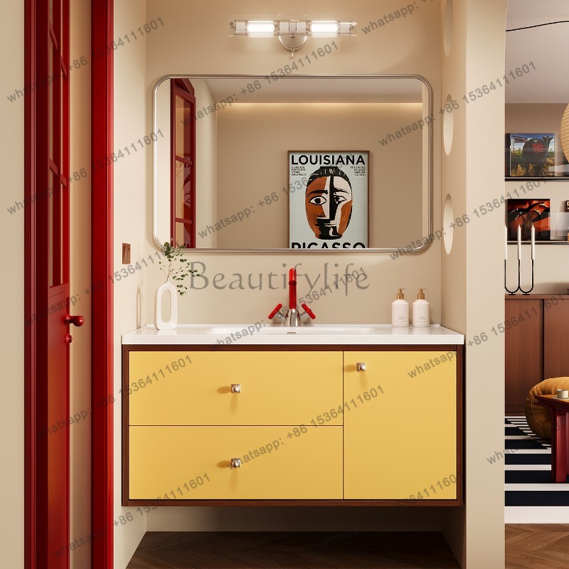 LJY Sink Wall Bathroom Cabinet - đánh giá và giá Home Bathroom Vanity Combo
