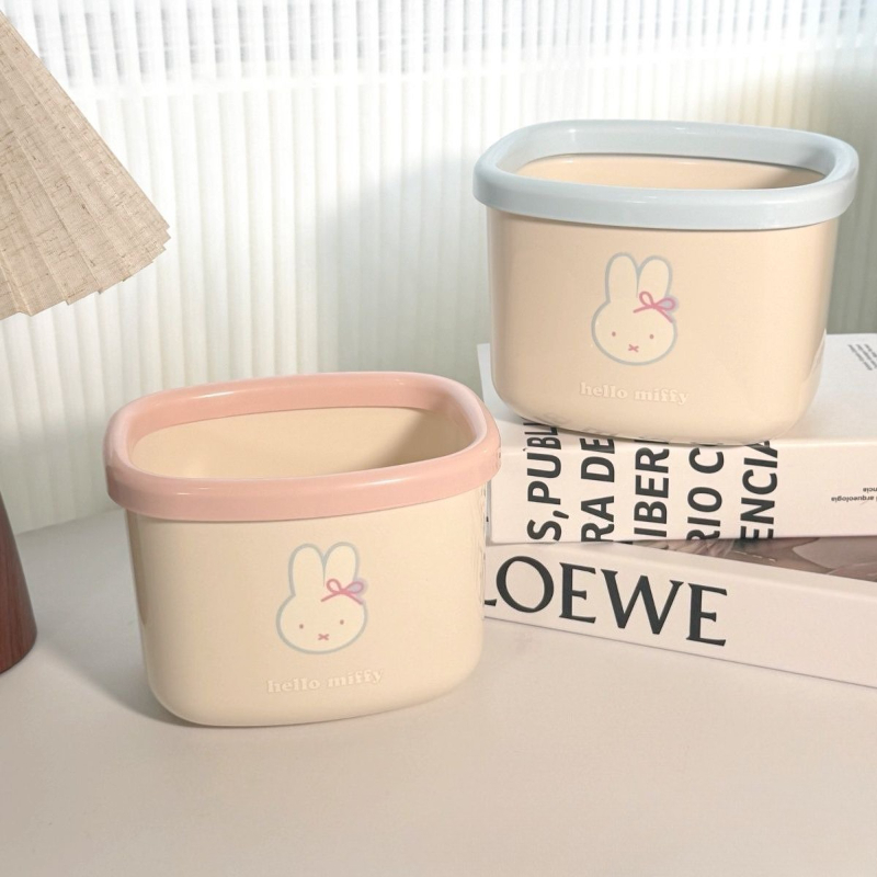 Kawaii Miffy Cute Miffy Deskto - đánh giá và giá Home Edit Bathroom Storage