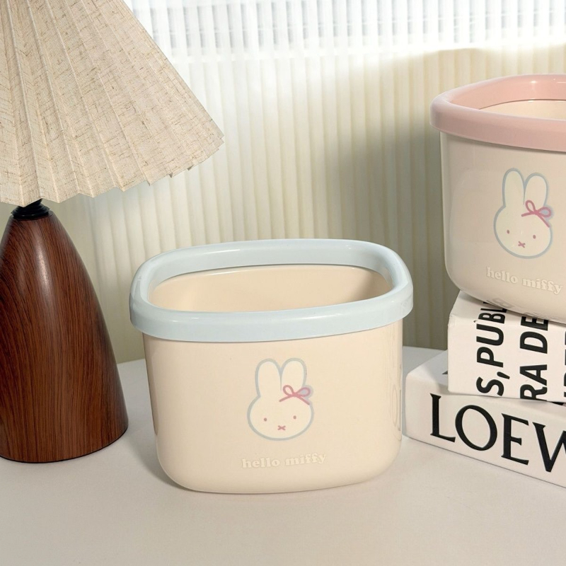 Kawaii Miffy Cute Miffy Deskto - đánh giá và giá Home Edit Bathroom Storage