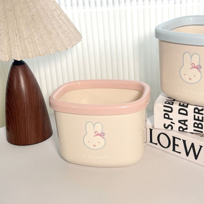 Kawaii Miffy Cute Miffy Deskto - đánh giá và giá Home Edit Bathroom Storage