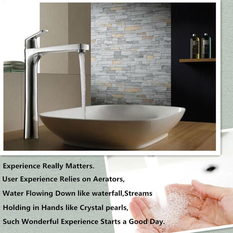 1pc Water Saving Faucet Aerato - đánh giá và giá Basin Mixer Tap
