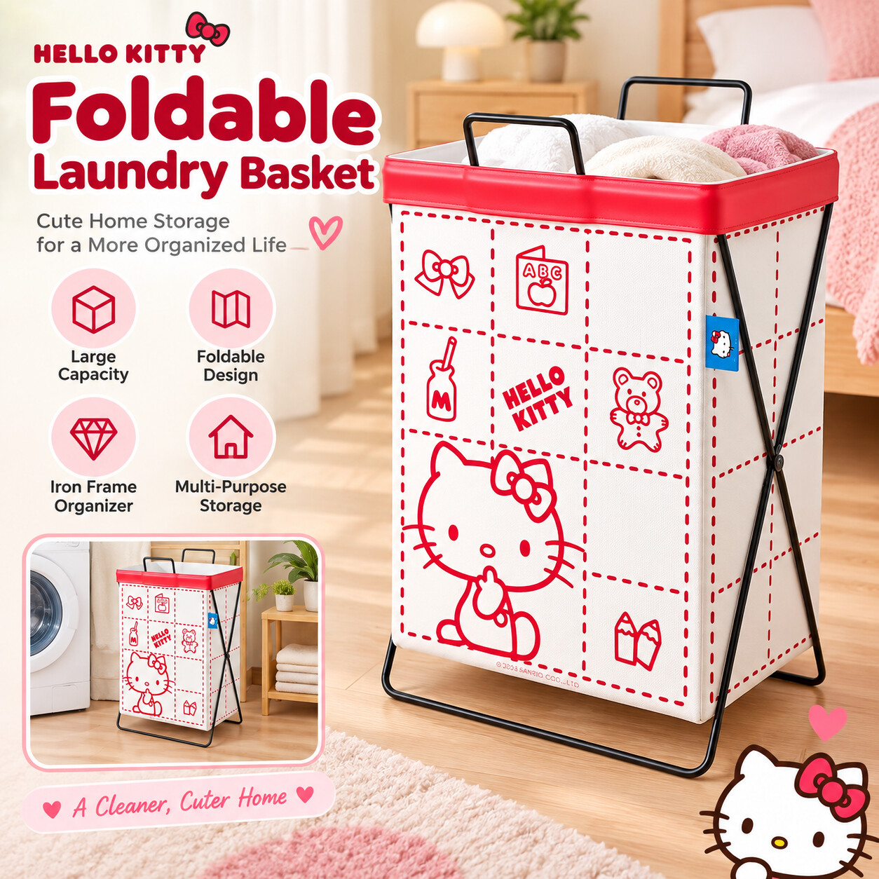 Cinnamoroll Kuromi Sanrio Stee - đánh giá và giá Home Edit Bathroom Storage