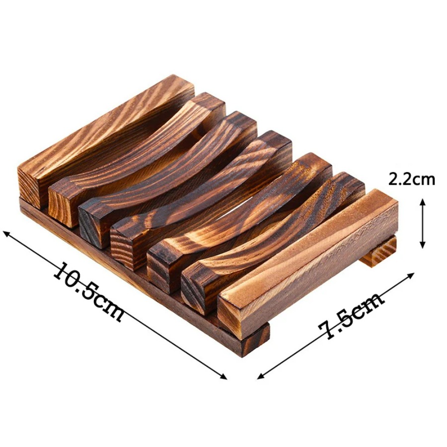 Natural Bamboo Soap Holder, Wo - đánh giá và giá Home Essentials Bathroom Storage