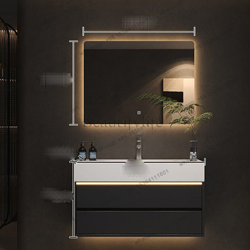 YJ Luxury Drawers Cupboard Pap - đánh giá và giá Home Bathroom Vanity Combo